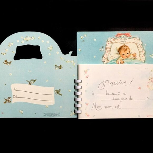 Vintage 1960 Mon Premier Journal Capitol Publishing Company Album Bébé Souvenir - Picture 3 of 10